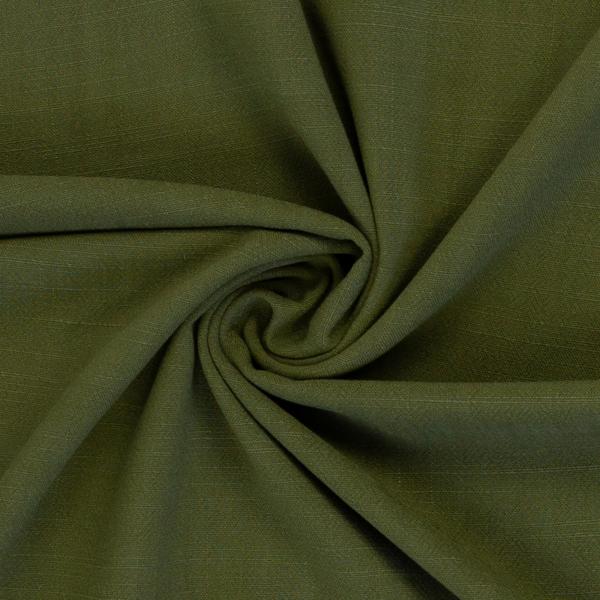 Viskose Leinen Khaki by Swafing